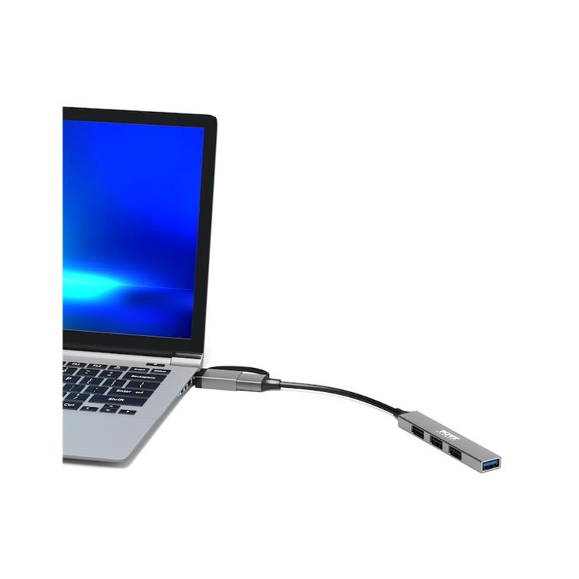 3567049001605-PORT Connect - Hub - USB-C/USB-A - 3 x USB 2.0 + 1 x SuperSpeed USB-P_405246524_1-7