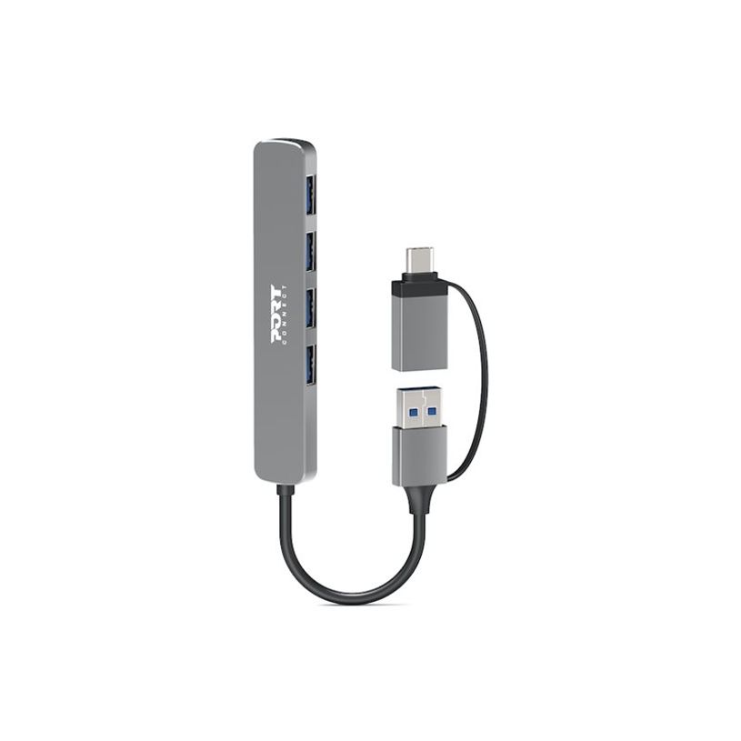 3567049001612-PORT Connect - Hub - USB-C/USB-A - 4 ports USB 3.0-P_405246525_6-2