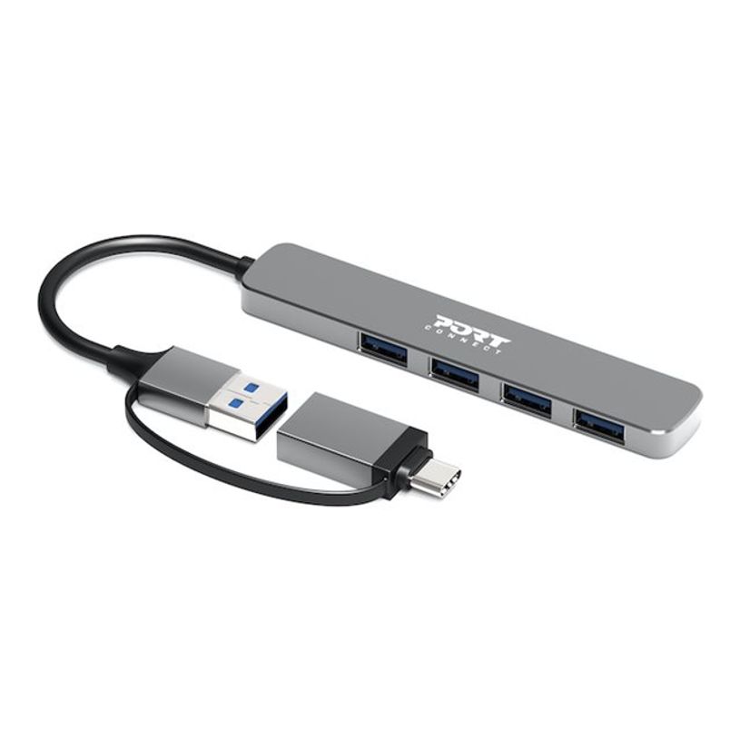 3567049001612-PORT Connect - Hub - USB-C/USB-A - 4 ports USB 3.0-P_405246525_7-0