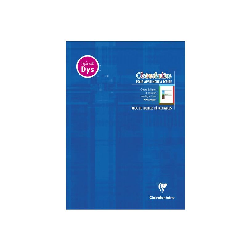 3329680061383-Clairefontaine - Bloc-notes - A4 (210 x 297 mm) - 50 feuilles / 100 pages - papier blanc --P_405246546_1-0