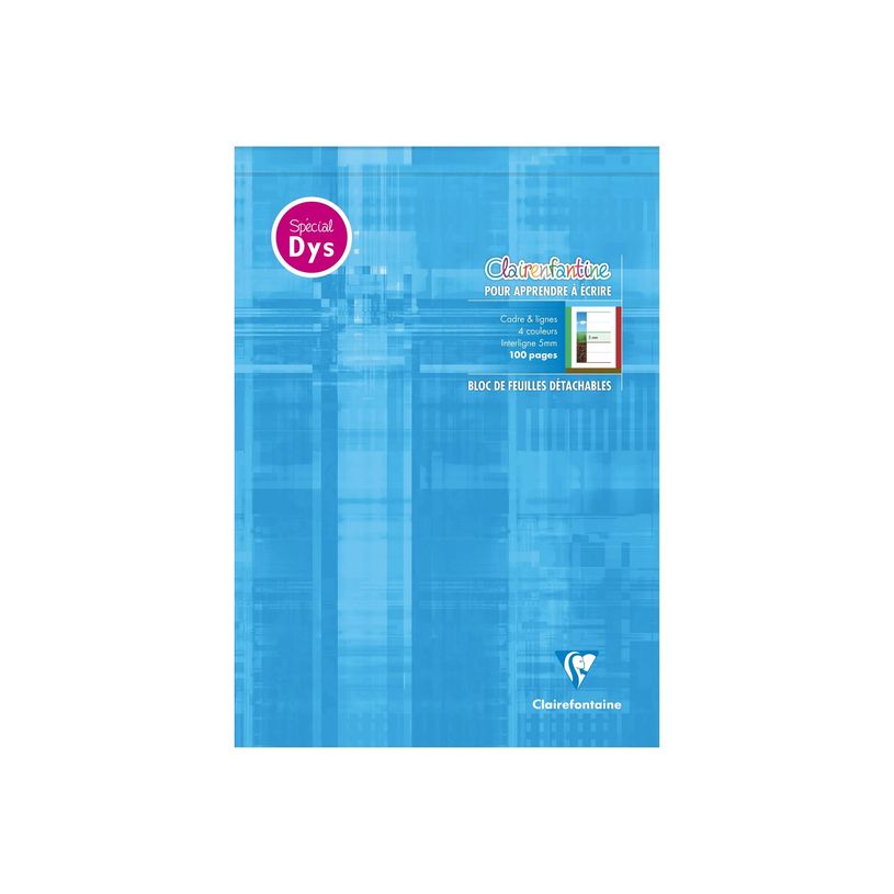 3329680061482-Clairefontaine - Bloc-notes - A4 (210 x 297 mm) - 50 feuilles / 100 pages - papier blanc --P_405246547_1-0