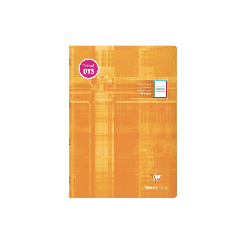 3329680361285-Clairefontaine - Cahier de notes - agrafé - A4 (210 x 297 mm) - 24 feuilles / 48 pages - papier blanc - règlé - couv-P_405246562_5-5