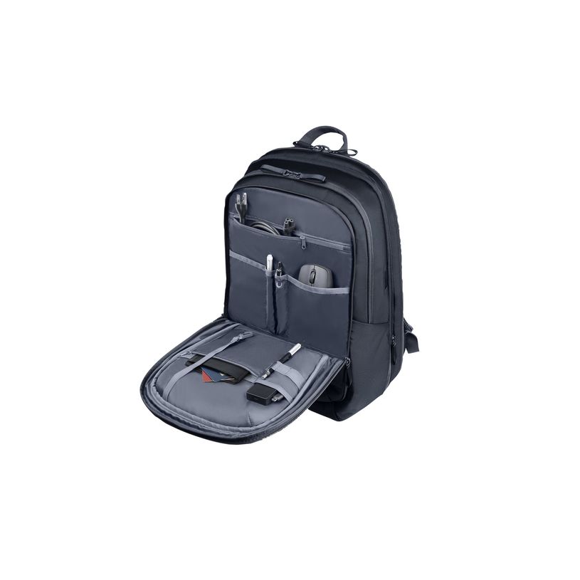 0198122966868-HP Travel Plus - Sac à dos pour ordinateur portable - 30L - 17.3" - bleu graphite-P_405246681_28-19