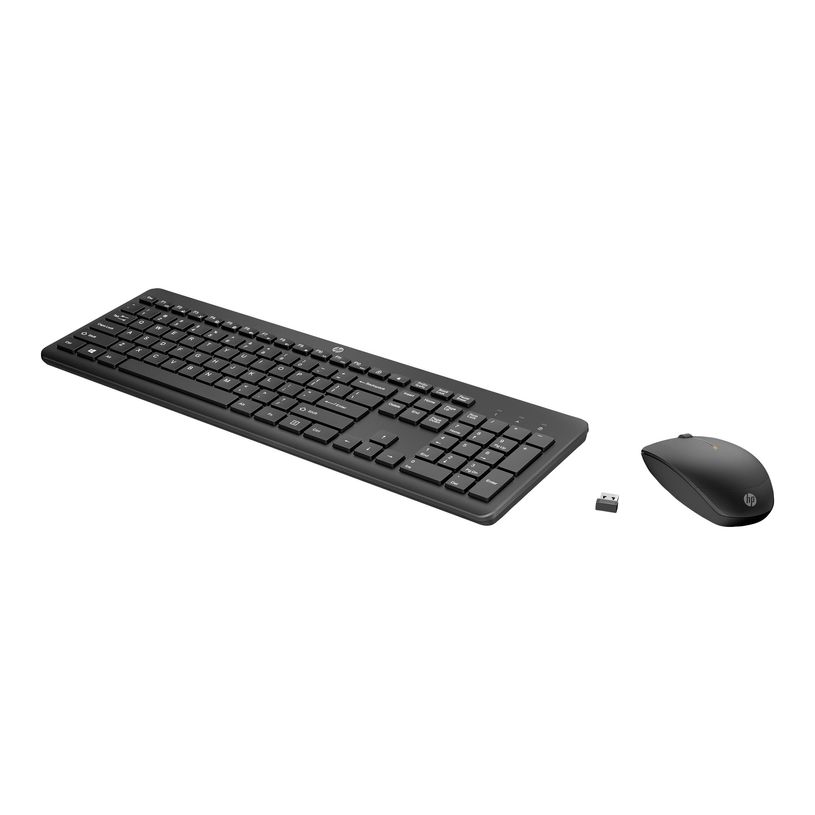 0198122958023-HP 235 - Ensemble clavier et souris - full size - sans fil - 2.4 GHz - noir-P_405246685_2-0