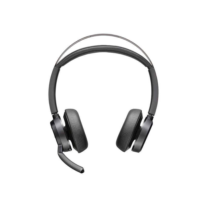0197029504524-Poly Voyager Focus 2 - Micro-casque - sur-oreille - Bluetooth - sans fil, filaire - USB-C via un adaptateur Bluetooth - noir -P_405246693_40-26