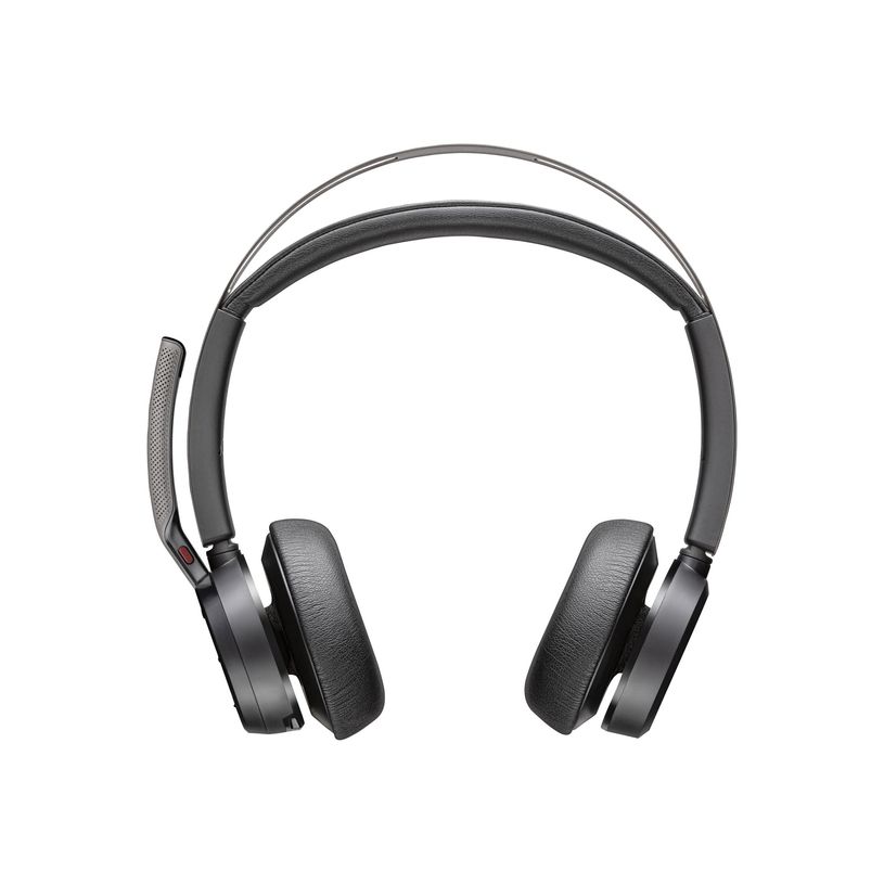0197029504524-Poly Voyager Focus 2 - Micro-casque - sur-oreille - Bluetooth - sans fil, filaire - USB-C via un adaptateur Bluetooth - noir -P_405246693_45-31