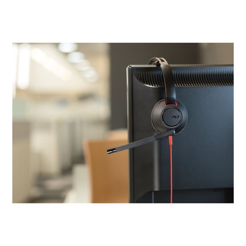 0197498429441-Poly Blackwire 5220 - Micro-casque - sur-oreille - filaire - USB-C, jack 3,5mm - noir - Certifié pour Skype for Business, certifié Cisco Jabber, Certifié Avaya, Certifié pour Microsoft Teams, certifié Zoom, certifié UC, W-P_405246695_4-4