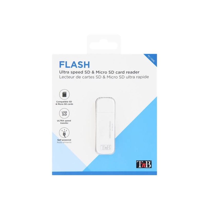 3303170073605-T'nB - Lecteur de carte (MMC, SD, RS-MMC, microSD, SDHC, SDXC) - USB 3.0-P_405246701_1-2