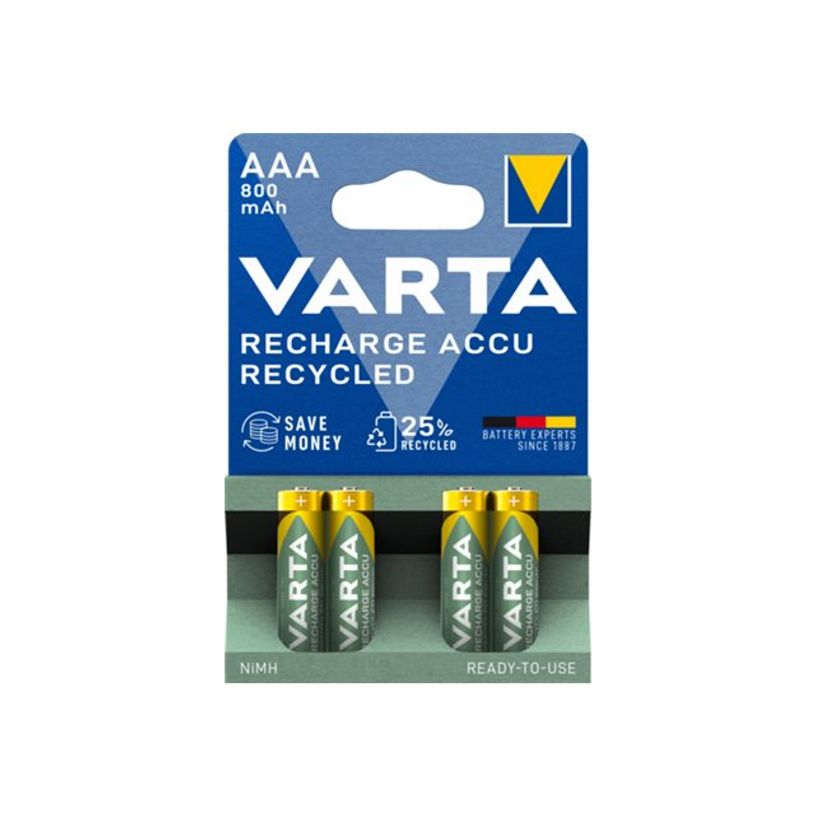 4008496636372-Varta - Piles rechargeables - 4 x AAA / HR03 - NiMH - 800 mAh-P_405246729_2-1