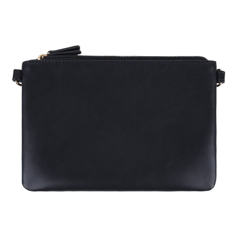 3664447203935-Oberthur Lisbonne - Sac Bandoulière Noir – Élégant en Mix-Matière Tressé/Lisse, Poche Avant Ai-P_405246755_8-6