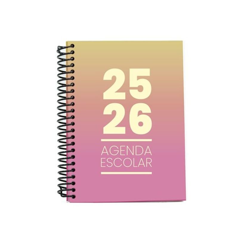 8435603317002-Mimbek - Agenda - 2025-2026 - 1 jour par page - reliure à spirale - A5 (148 x 210 mm) - lemo-P_405246813_2-0