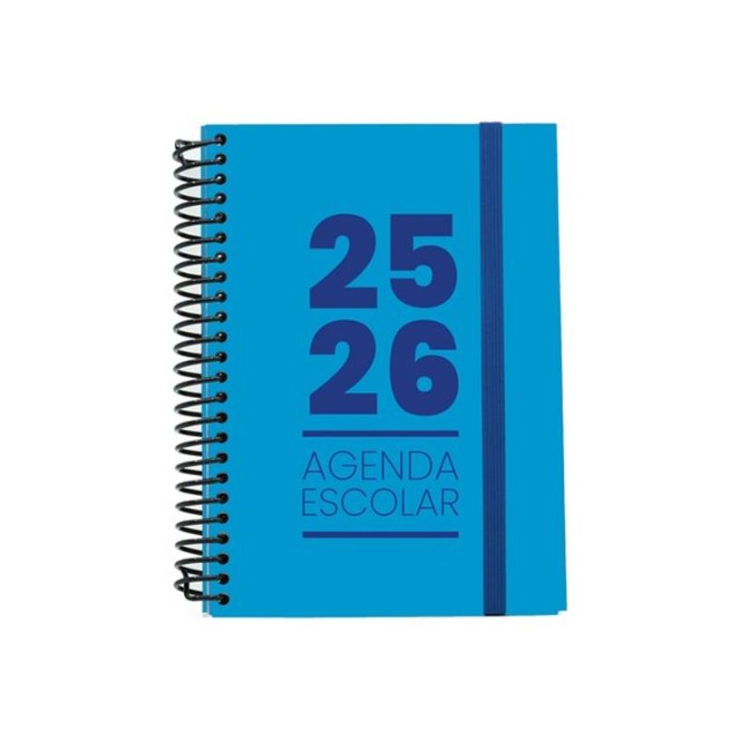 8435603316715-Mimbek - Agenda - 2025-2026 - 1 jour par page - reliure à spirale - A5 (148 x 210 mm) - c-P_405246834_2-0