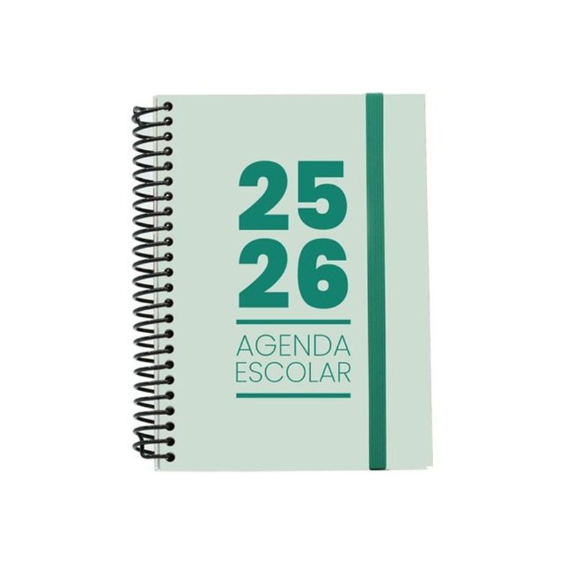 8435603316784-Mimbek - Agenda - 2025-2026 - 1 jour par page - reliure à spirale - A5 (148 x 210 mm) - v-P_405246841_2-0