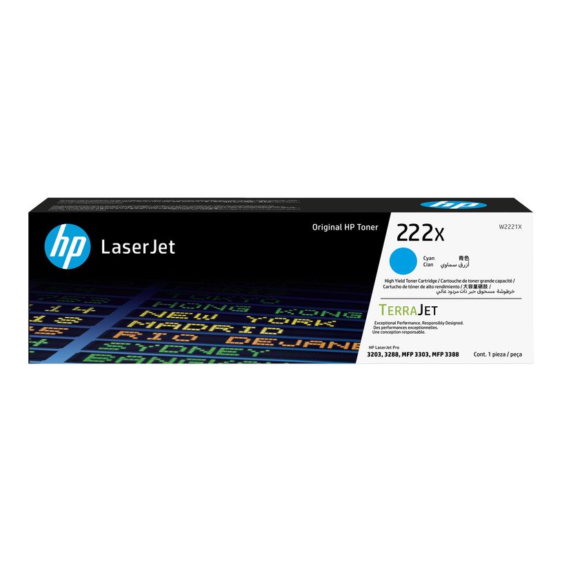 0404052469417-HP 222X - À rendement élevé - cyan - original - LaserJet - cartouche de toner (W2221X) - pour Color LaserJe-P_405246941_1-8