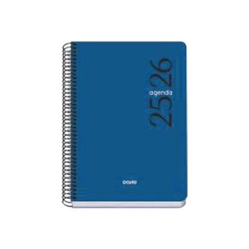 8421938520682-Dohe Esencial - Agenda - 2025 - 2026 - semainier - reliure à spirale - A5 (150 x 210 mm) - 72 page-P_405246996_1-0
