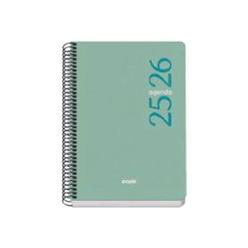 8421938520705-Dohe Esencial - Agenda - 2025 - 2026 - semainier - reliure à spirale - A5 (150 x 210 mm) - 72 page-P_405246998_1-0