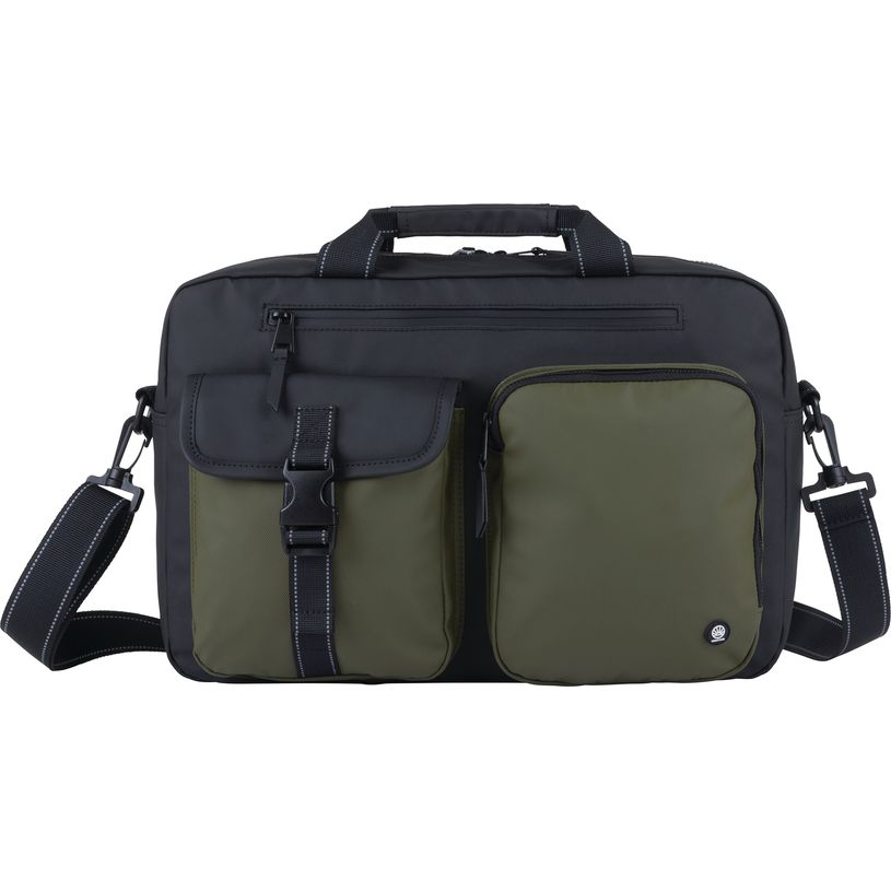 3664447204178-Cork - sacoche ordinateur 15,6'' - noir et vert--1