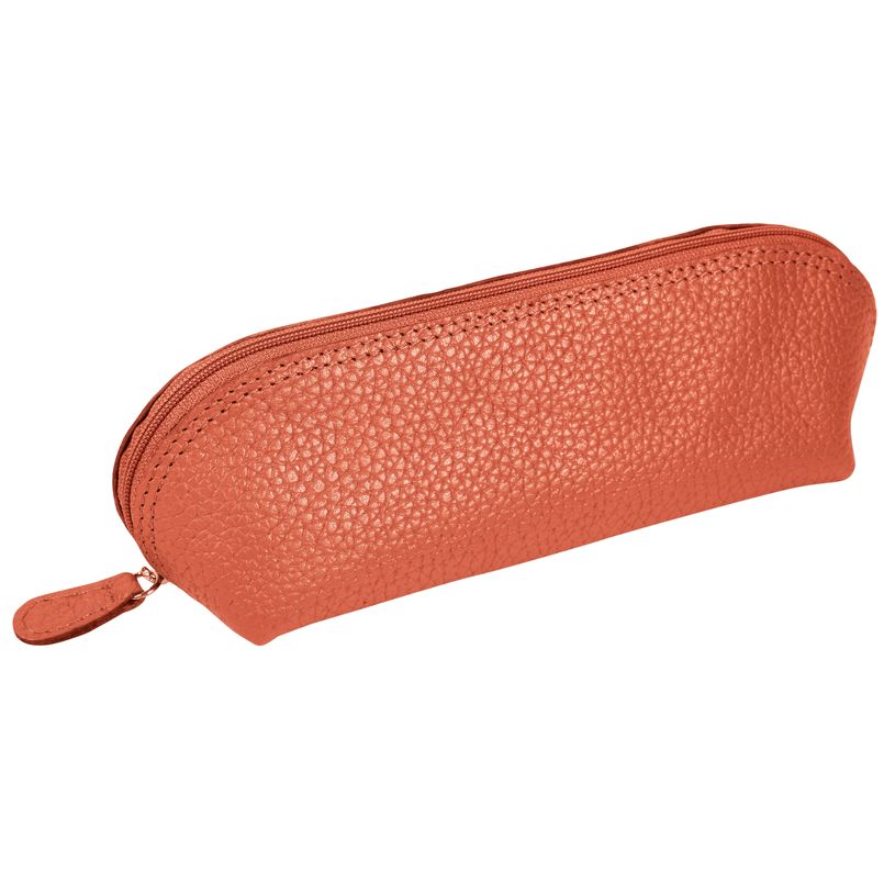 3338805010359-Quo Vadis - Trousse - Triangle - Goya - 21x6,5x6,5 cm - Cuir pleine fleur de vachette - 1 compartiment(--1