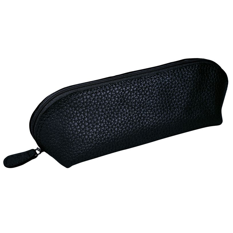 3338805010359-Quo Vadis - Trousse - Triangle - Goya - 21x6,5x6,5 cm - Cuir pleine fleur de vachette - 1 compartiment(--5