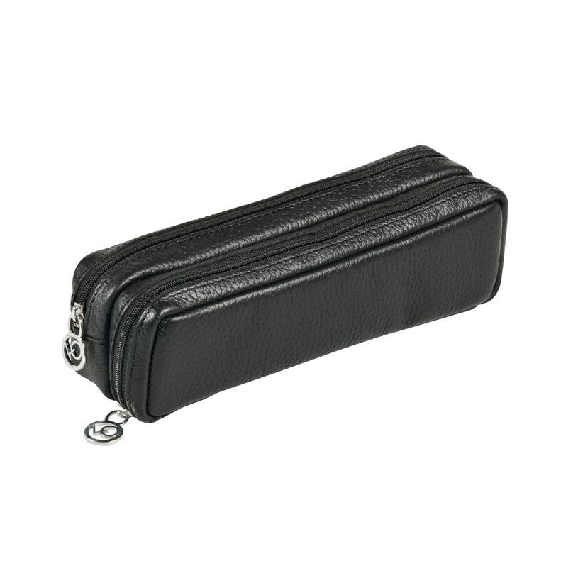 3371010488384-Quo Vadis - Trousse - Rectangle - Goya - 21x6x7 cm - Cuir pleine fleur de vachette - 1 compartiment(s)--4