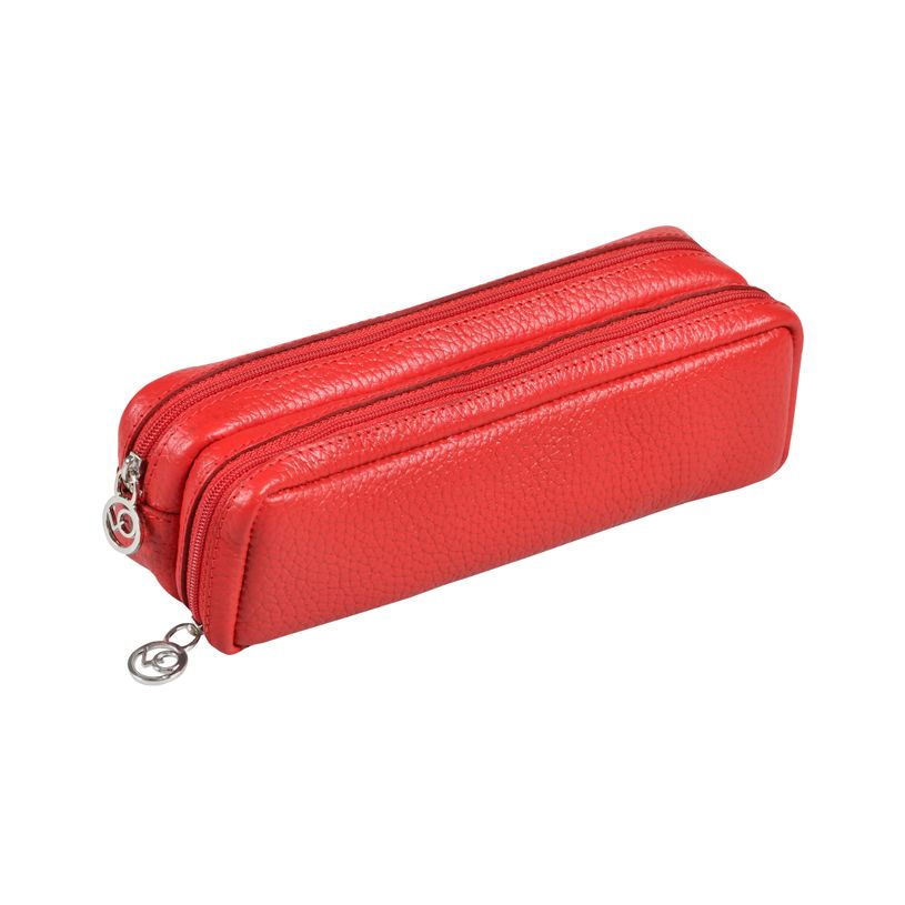 3371010488384-Quo Vadis - Trousse - Rectangle - Goya - 21x6x7 cm - Cuir pleine fleur de vachette - 1 compartiment(s)--5