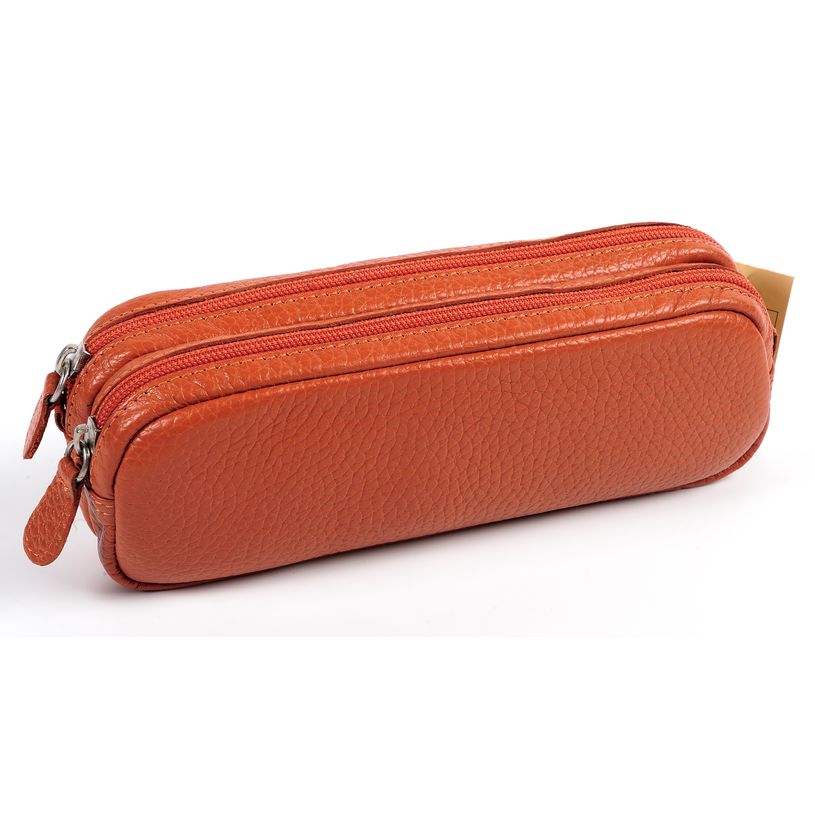 3338800036453-Quo Vadis - Trousse - Rectangle - Goya - 21x6x7 cm - Cuir pleine fleur de vachette - 1 compartiment(s)--1