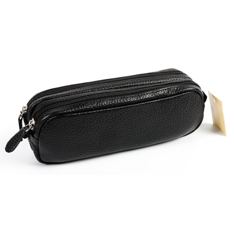 3338800036453-Quo Vadis - Trousse - Rectangle - Goya - 21x6x7 cm - Cuir pleine fleur de vachette - 1 compartiment(s)--4