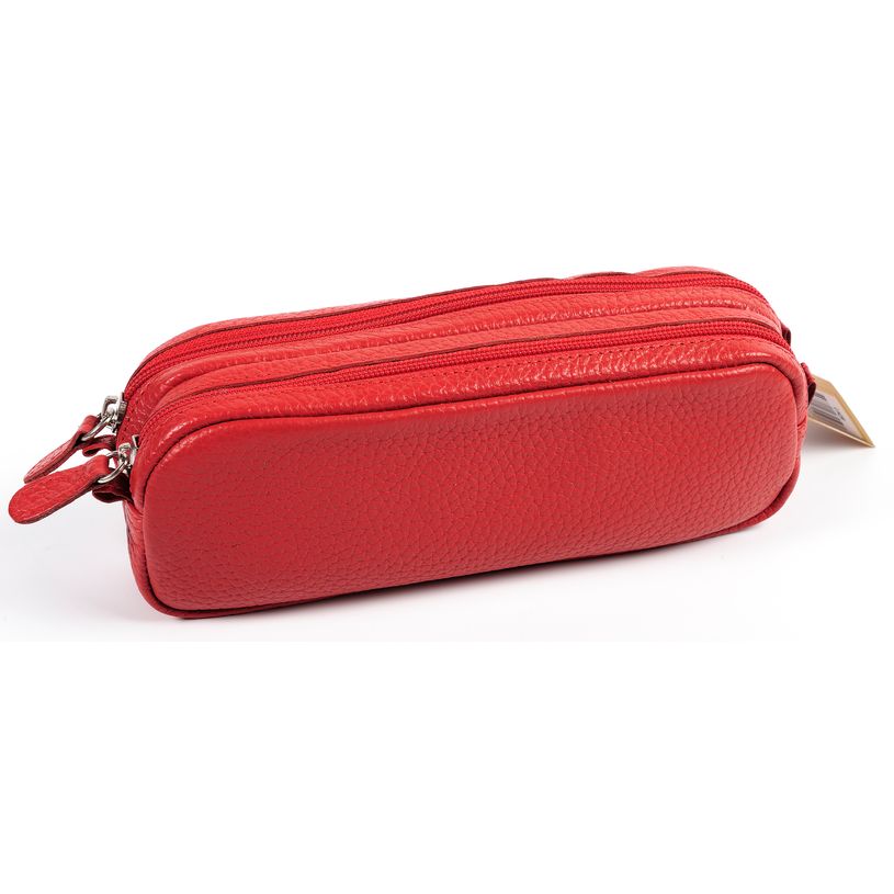 3338800036453-Quo Vadis - Trousse - Rectangle - Goya - 21x6x7 cm - Cuir pleine fleur de vachette - 1 compartiment(s)--5