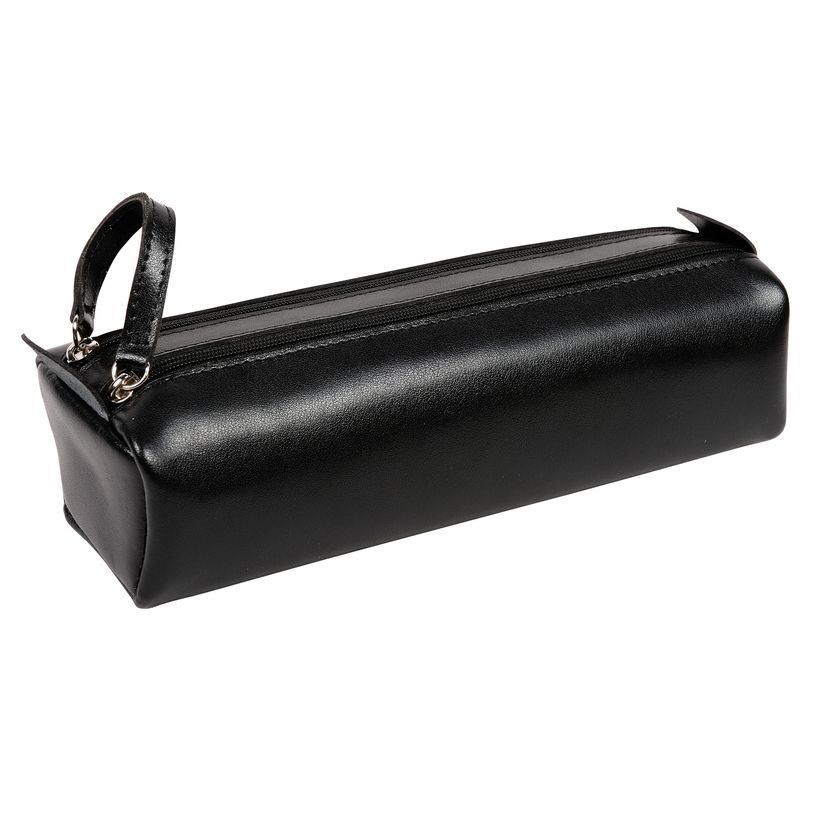 3338805007526-Quo Vadis - Trousse - Rectangle - Satiny - 22x7x5 cm - Cuir pleine fleur de vachette - 1 compartiment(s--3