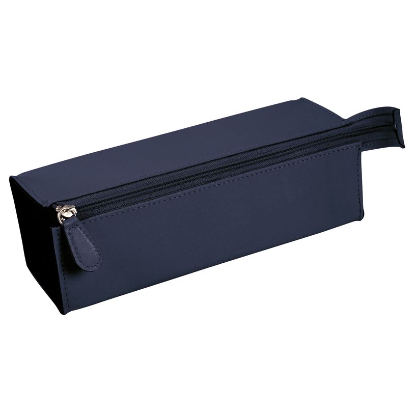 3338805009773-Quo Vadis - Trousse - Losange - Satiny - 21x6x6 cm - Cuir pleine fleur de vachette - 1 compartiment(s)--2