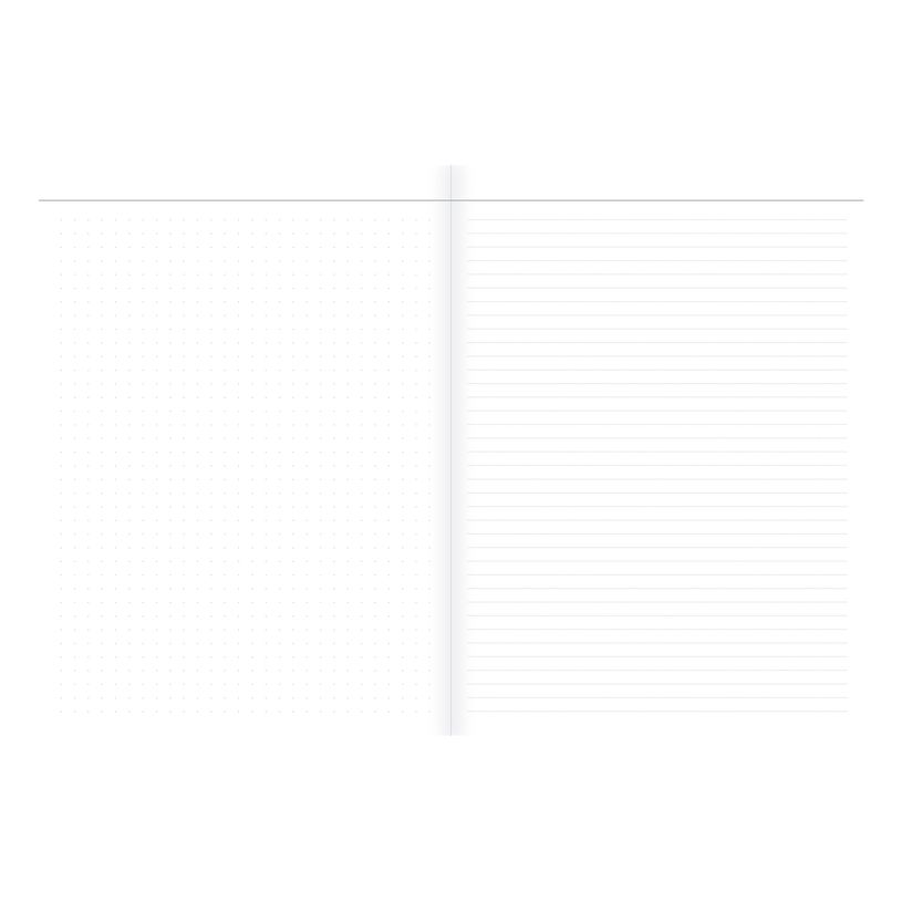 3371010524587-Quo Vadis - Carnet de notes - Hipsy - Multicolore - Pages Points (dots) et lignées - 15x21 cm - Papier Clairefontaine blanc - Fabri--1