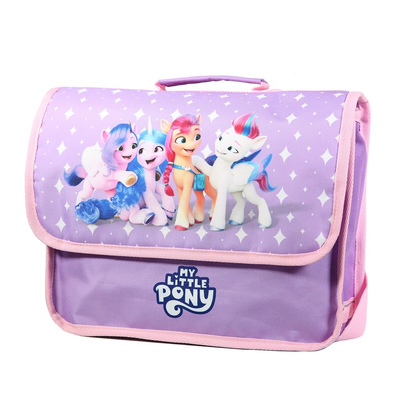3666311015927-Cartable My Little Pony - 32 cm - 1 compartiment - Violet - Bagtrotter--1
