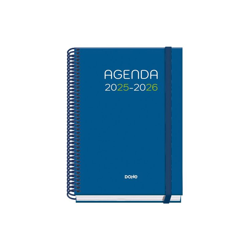 8421938520415-Dohe Prime - Agenda - 2025-2026 - 1 jour par page - reliure à spirale - A5 (150 x 210 mm) - 72 feuilles - logic - carton -P_405247016_3-1