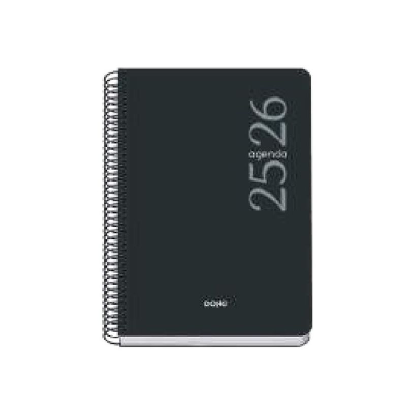 8421938520750-Dohe Esencial - Agenda - 2025-2026 - 1 jour par page - reliure à spirale - A5 (150 x 210 mm) - 144 feuille-P_405247033_2-0