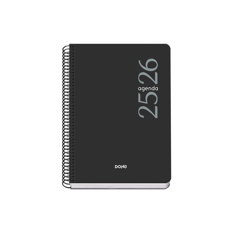 8421938520750-Dohe Esencial - Agenda - 2025-2026 - 1 jour par page - reliure à spirale - A5 (150 x 210 mm) - 144 feuille-P_405247033_3-1