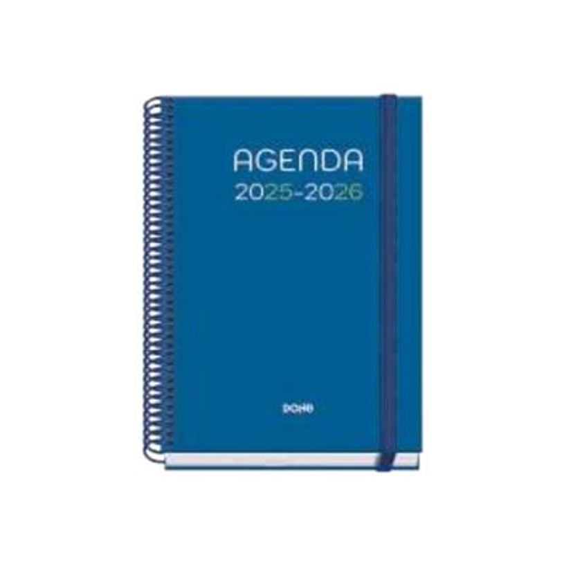 8421938520477-Dohe Prime - Agenda - 2025-2026 - 1 jour par page - reliure à spirale - A5 (150 x 210 mm) - 144 feuilles - logic - carton -P_405247059_2-0