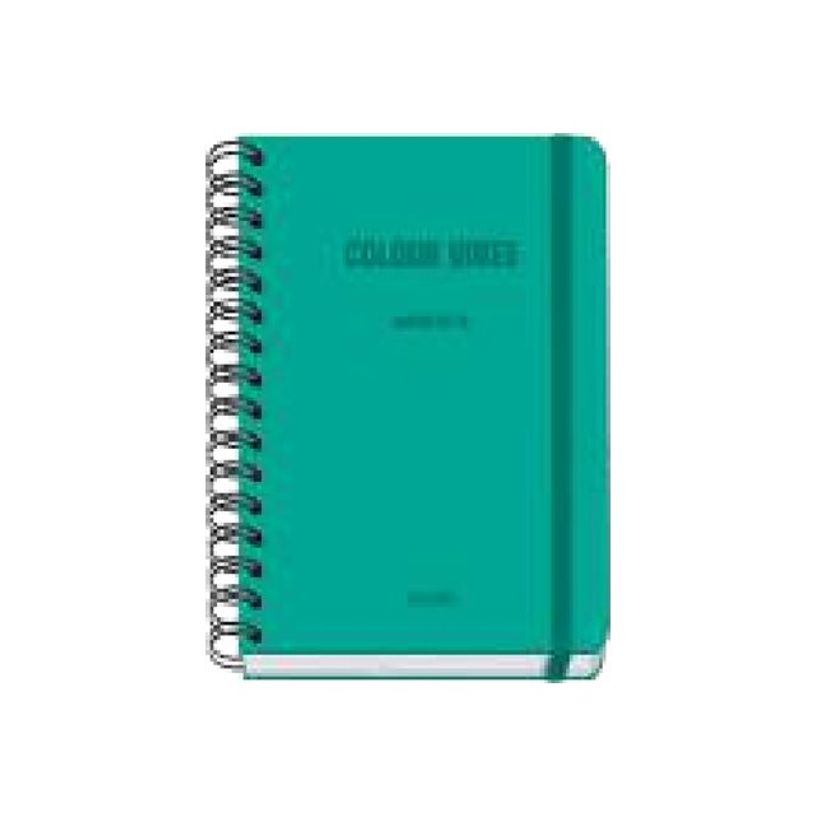 8421938520125-Dohe Colour Vibes - Agenda - 2025-2026 - semainier - reliure à anneaux métalliques - A5 (150 x 210 mm) - 72 feuilles - vert - carton -P_405247068_2-0