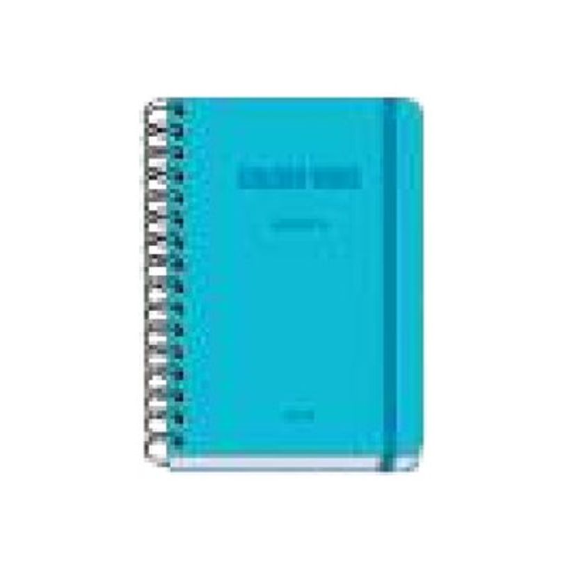8421938520149-Dohe Colour Vibes - Agenda - 2025-2026 - semainier - reliure à anneaux métalliques - A5 (150 x 210 mm) - 72 feuilles - cyan - carton -P_405247070_2-0