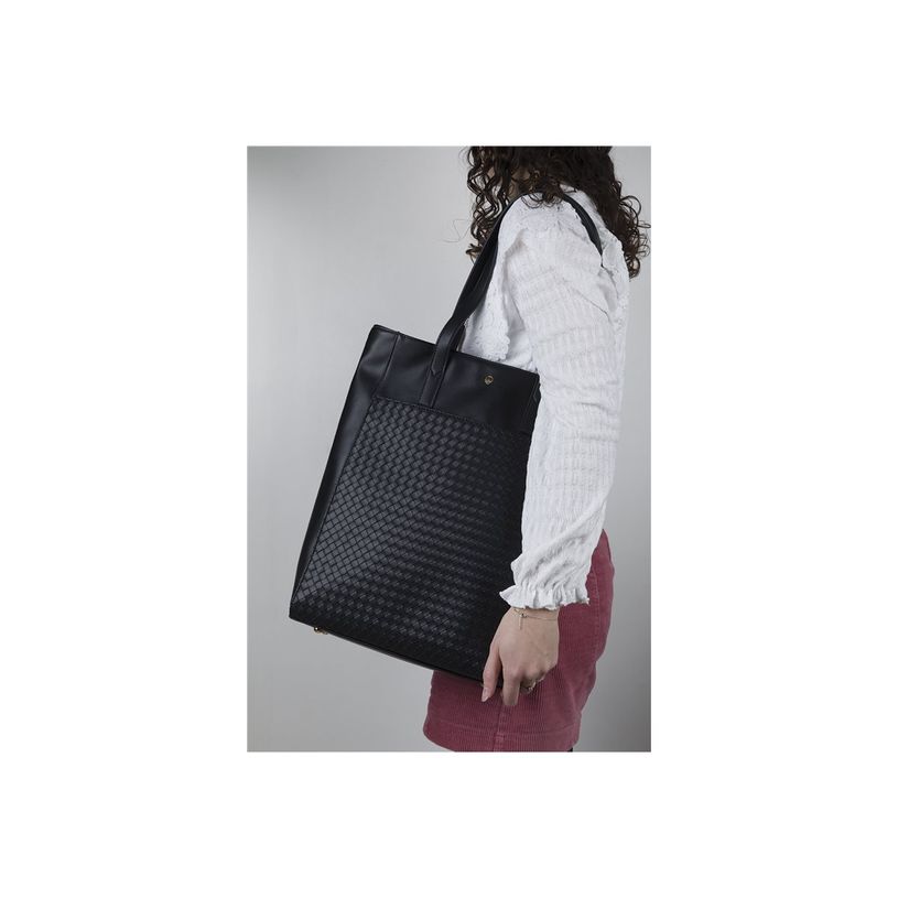 3664447203850-Sac cabas ordinateur 15,6" Lisbonne - 1 compartiment - noir - oberthur-P_405247215_12-8