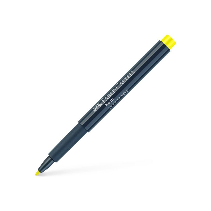 4005401608073-Faber-Castell Neon - Feutre - jaune me rend heureux - encre à l'eau - 1.5 mm-P_405247408_1-0