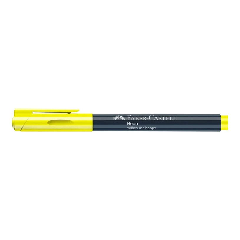 4005401608073-Faber-Castell Neon - Feutre - jaune me rend heureux - encre à l'eau - 1.5 mm-P_405247408_2-3