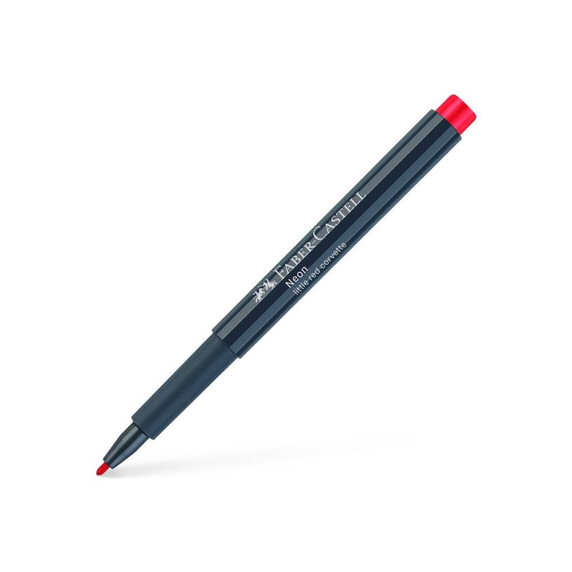 4005401608219-Faber-Castell Neon - Feutre - petite corvette rouge - encre à l'eau - 1.5 mm-P_405247410_1-0