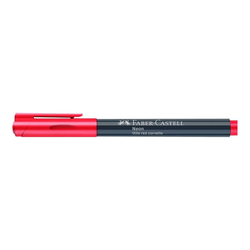 4005401608219-Faber-Castell Neon - Feutre - petite corvette rouge - encre à l'eau - 1.5 mm-P_405247410_4-2