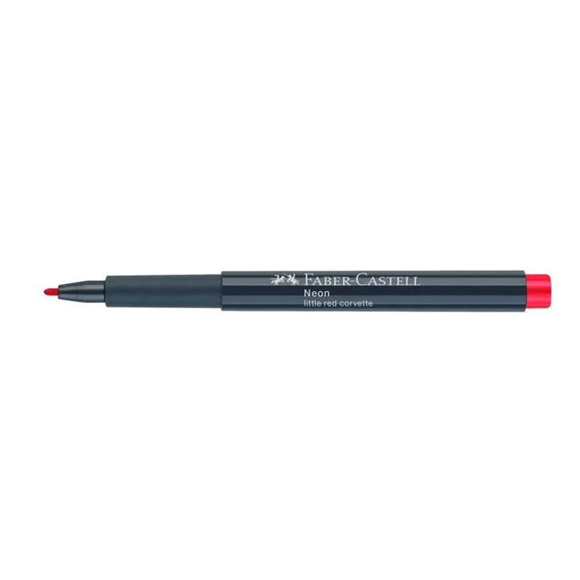 4005401608219-Faber-Castell Neon - Feutre - petite corvette rouge - encre à l'eau - 1.5 mm-P_405247410_5-3