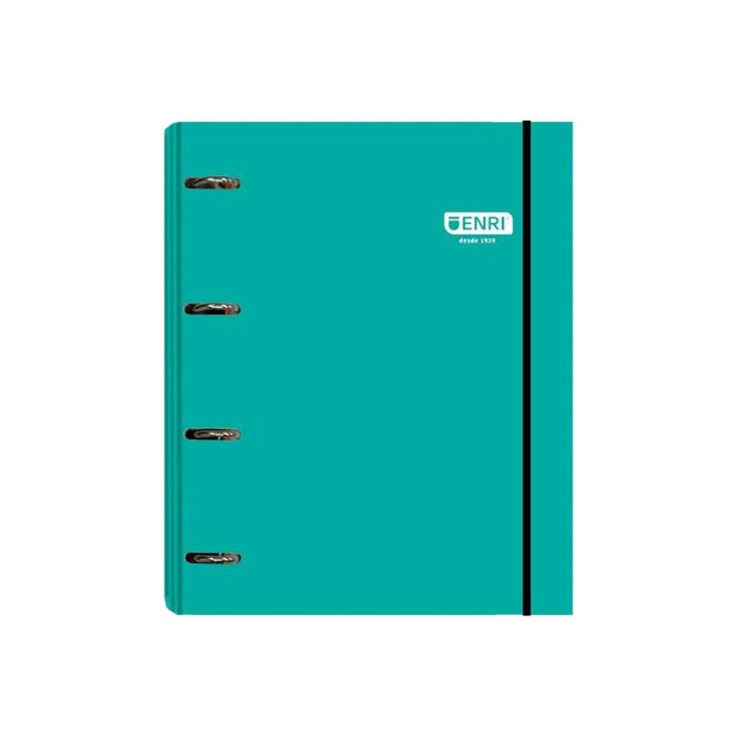 8427291058008-Enri - Archivador de anillas - para A4 Plus - capacidad: 300 hojas - blue-green-P_405247648_1-0