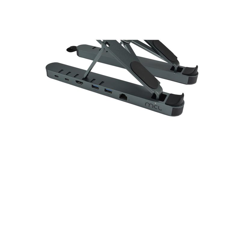 3700224768645-MCL - Station d’accueil + support pour ordinateur portable - 6 ports - HDMI 4K - RJ45 - -P_405247652_4-3