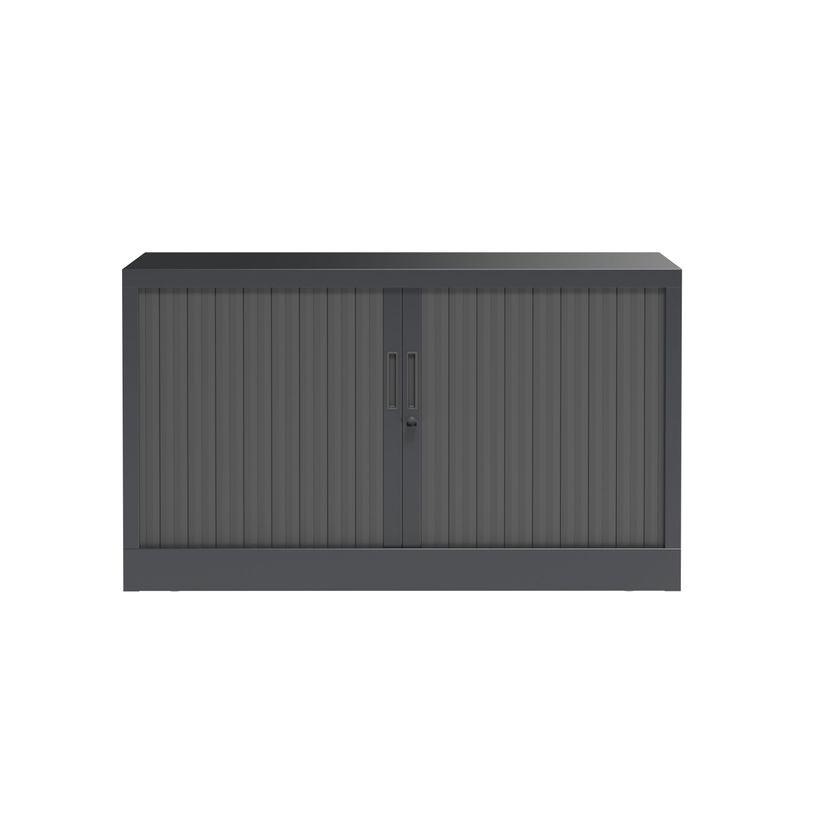 3700339996049-Réhausse pour armoire à rideaux metalliques -  L120 x H43 x P43cm - corps anthracite/rid-P_405247696_2-1