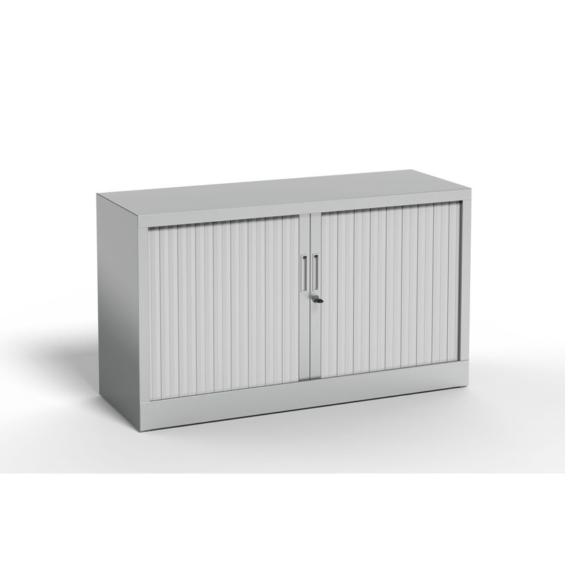 3700339996087-Réhausse pour armoire à rideaux metalliques -  L120 x H43 x P43cm - corps alu/rideau alu-P_405247703_1-0