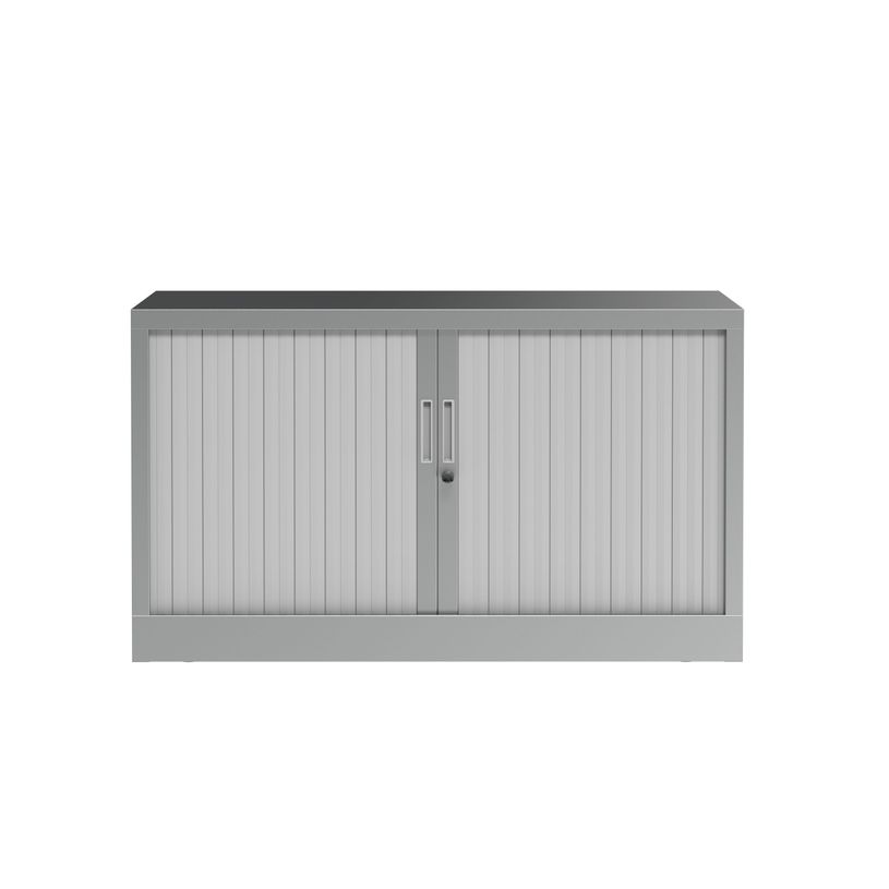 3700339996087-Réhausse pour armoire à rideaux metalliques -  L120 x H43 x P43cm - corps alu/rideau alu-P_405247703_2-1