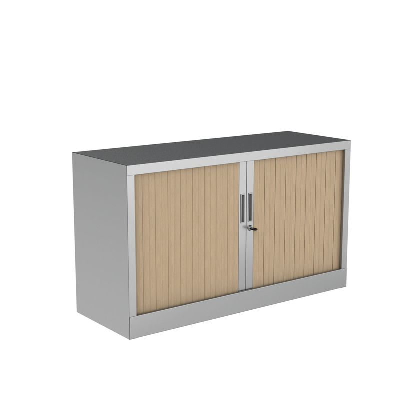 3700339996131-Réhausse pour armoire à rideaux metalliques -  L120 x H43 x P43cm - corps alu/rideau  ch-P_405247704_1-0